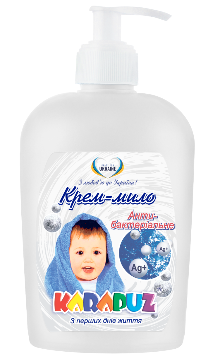 Крем-мило антибактеріальне Карапуз, 400мл